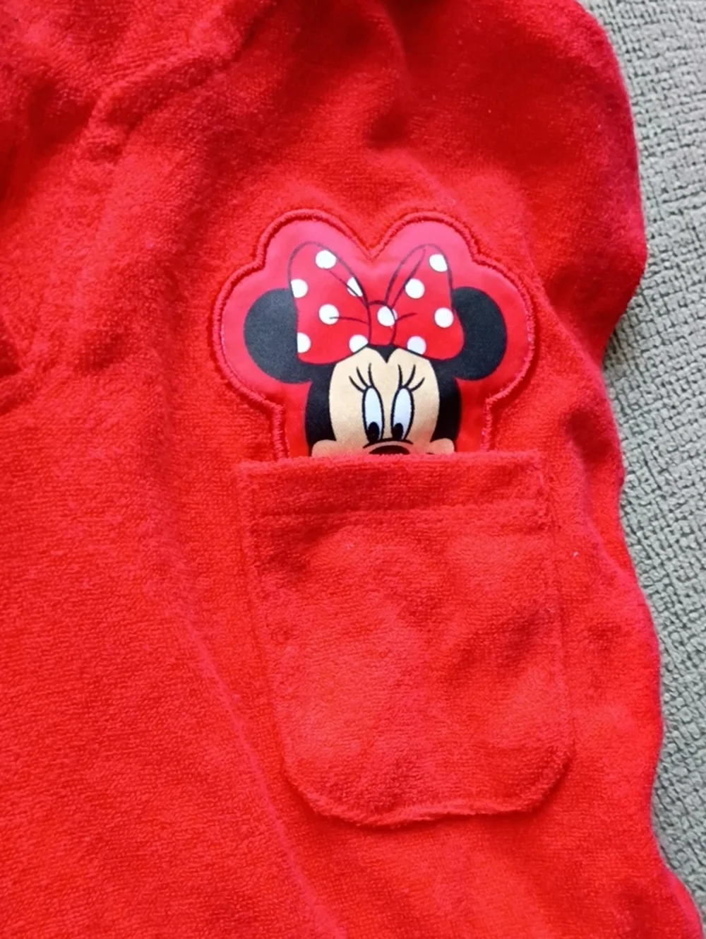 Minnie Mouse Hooded Swim Suit Coverup Or Dress